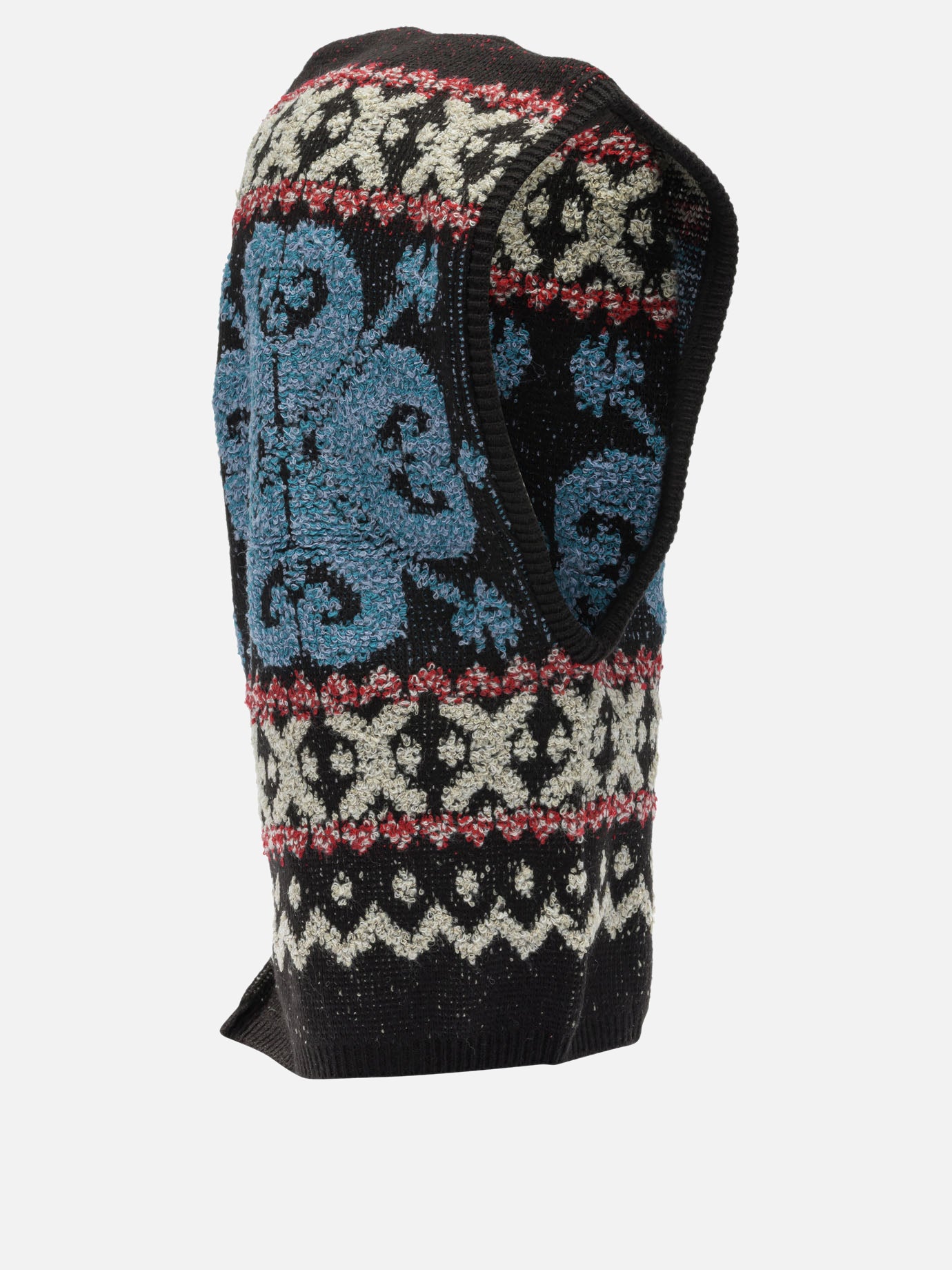 Balaclava 100% wool  Black - KAPITAL Men | PDP | VIETTI Online Store | thumbnail_2