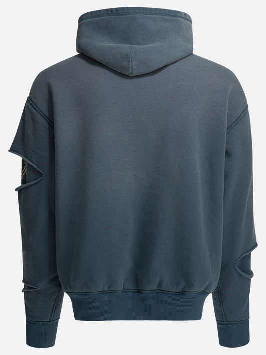 Hoodies Solid colour  Blue - KAPITAL Men | PDP | VIETTI Online Store | 2
