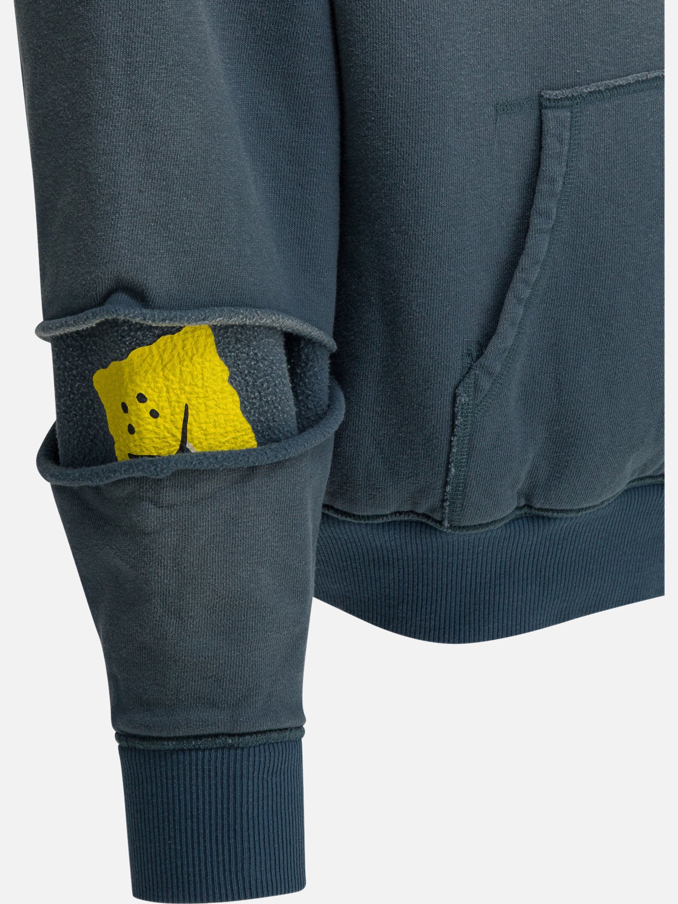 Hoodies Solid colour  Blue - KAPITAL Men | PDP | VIETTI Online Store | thumbnail_3