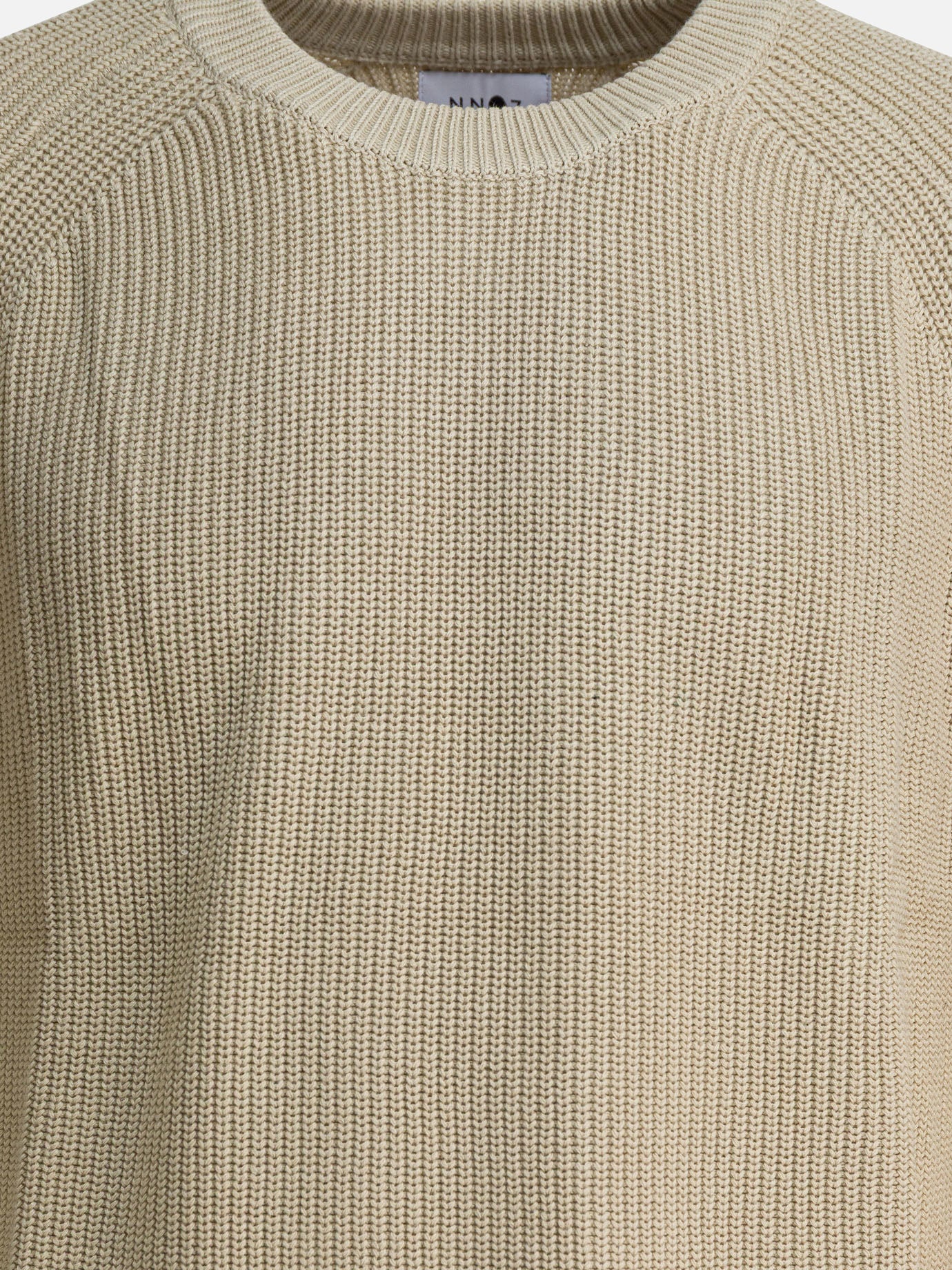 Crewneck sweaters Solid colour  Beige - NN.07 Men | PDP | VIETTI Online Store | thumbnail_3
