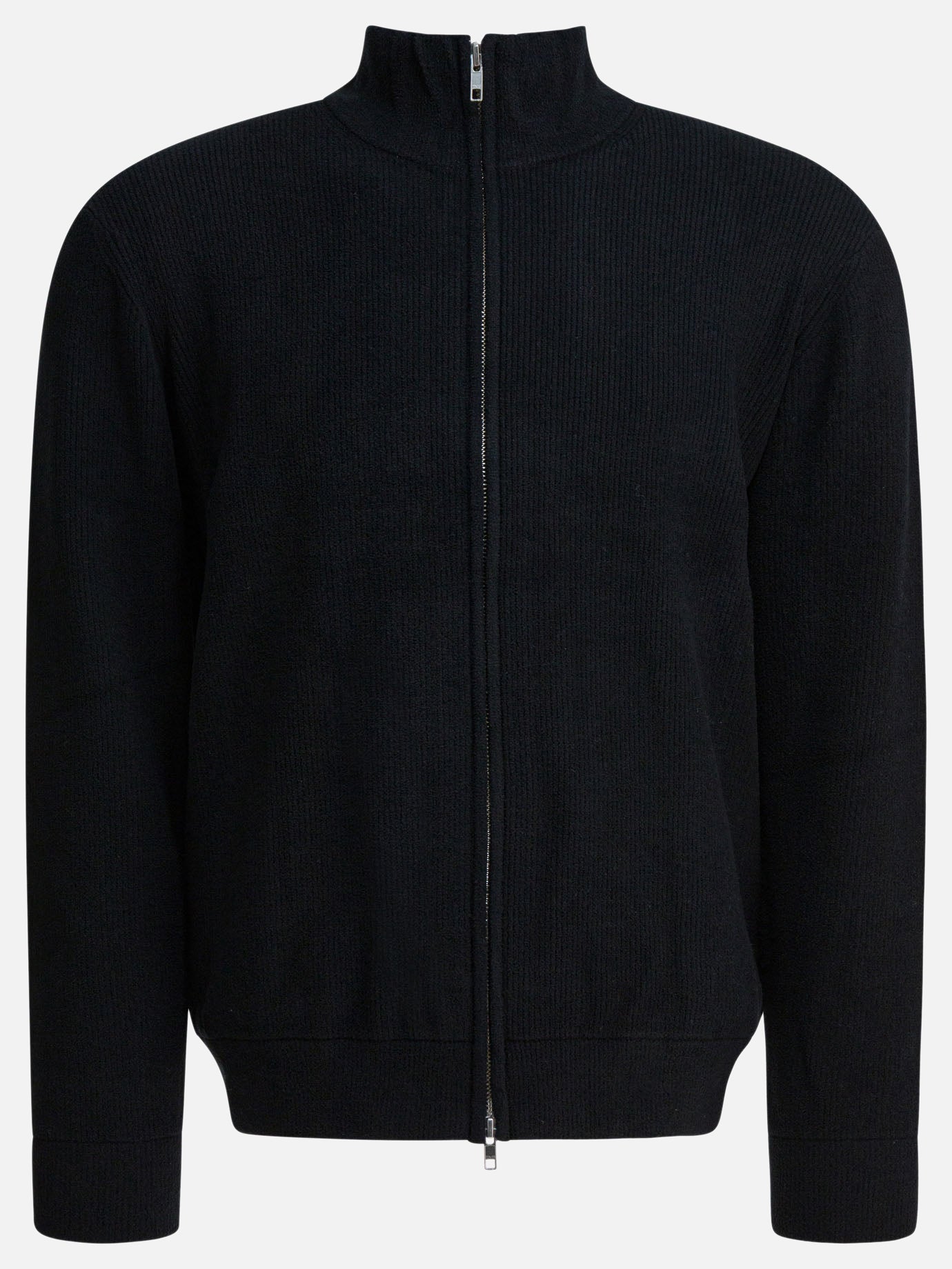 Zipped sweaters Solid colour  Black - NN.07 Men | PDP | VIETTI Online Store | Zoom-Modal
