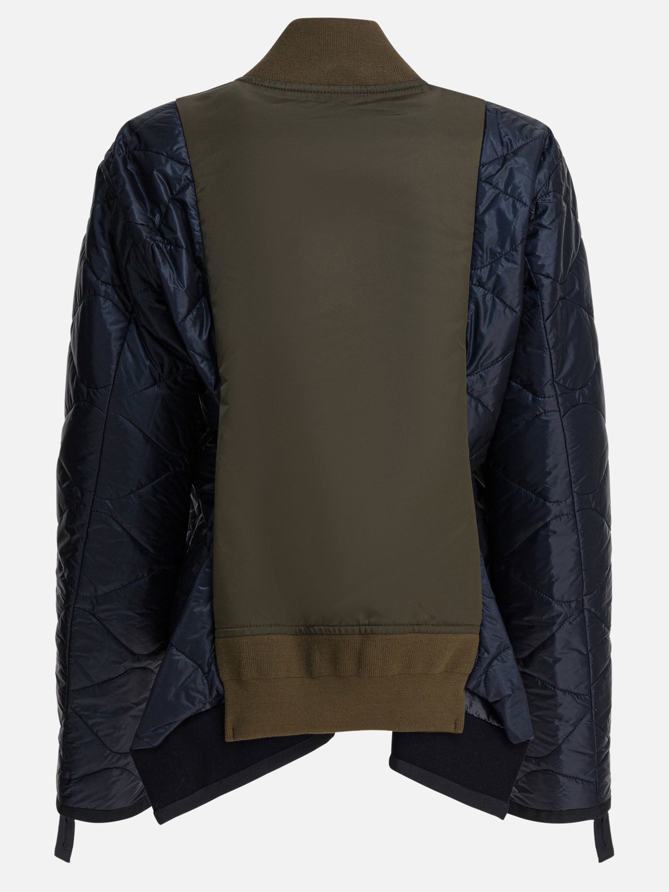 Bomber jackets Textured knit  Green - Sacai Women | PDP | VIETTI Online Store | Zoom-Modal_2
