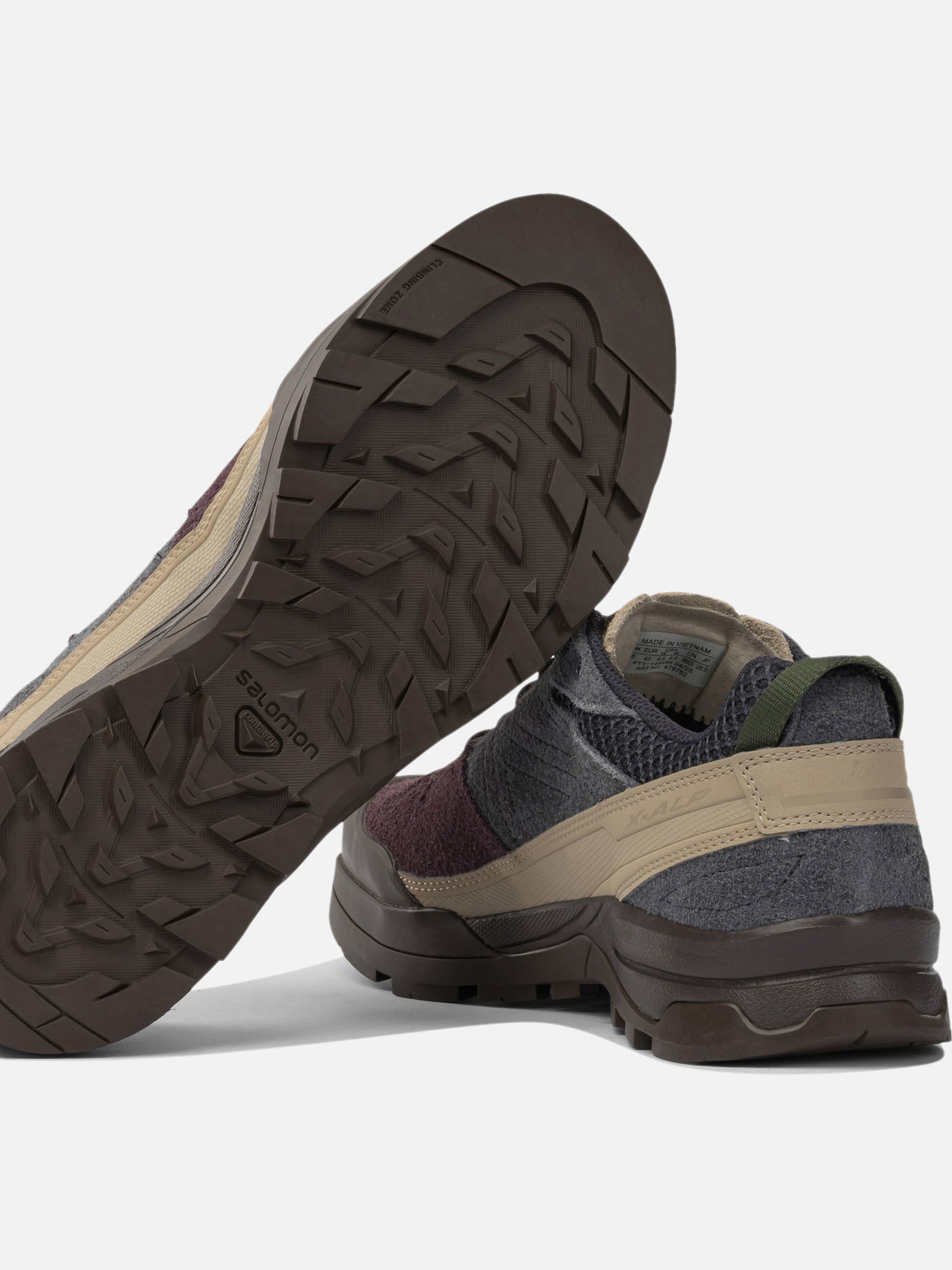 Low top sneakers 100% suede - 100% rubber  Multicolor - Salomon Men | PDP | VIETTI Online Store | Zoom-Modal_5
