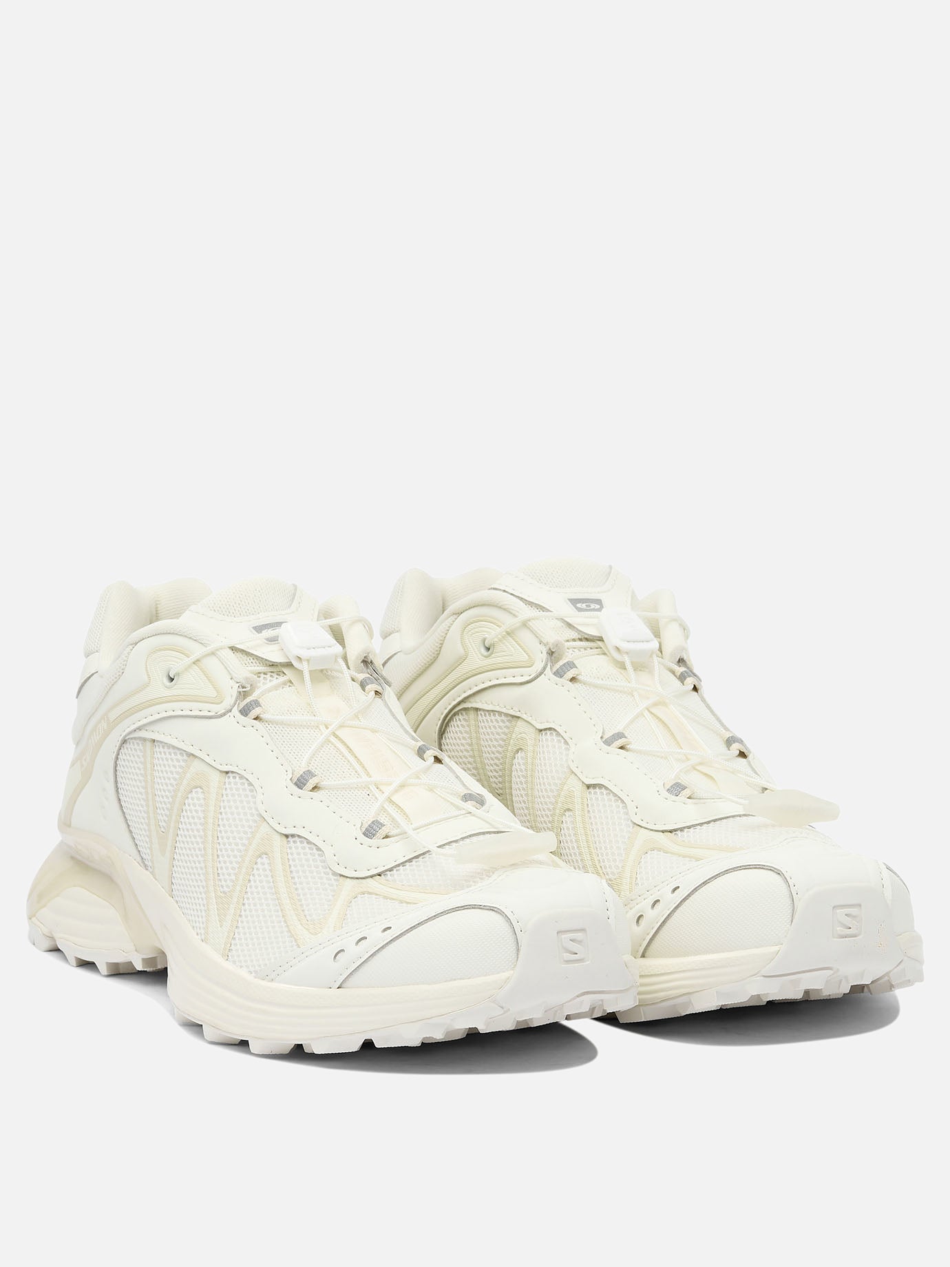 Low top sneakers 50% synthetic leather 50% mesh - 100% rubber  Beige - Salomon Men | PDP | VIETTI Online Store | Zoom-Modal_2
