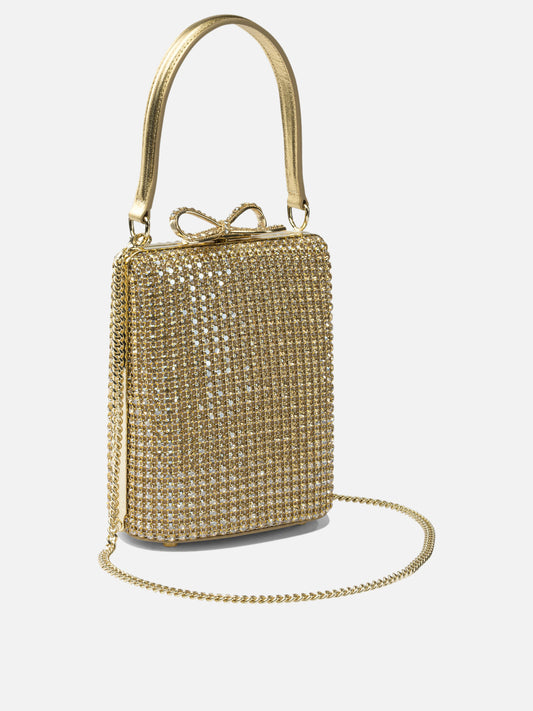 Mini bags 97% polyamide 3% elastane  Gold - Self-portrait Women | PDP | VIETTI Online Store | 2
