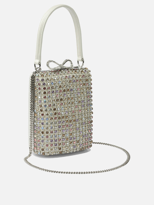 Mini bags 100% cow leather  Silver - Self-portrait Women | PDP | VIETTI Online Store | 2
