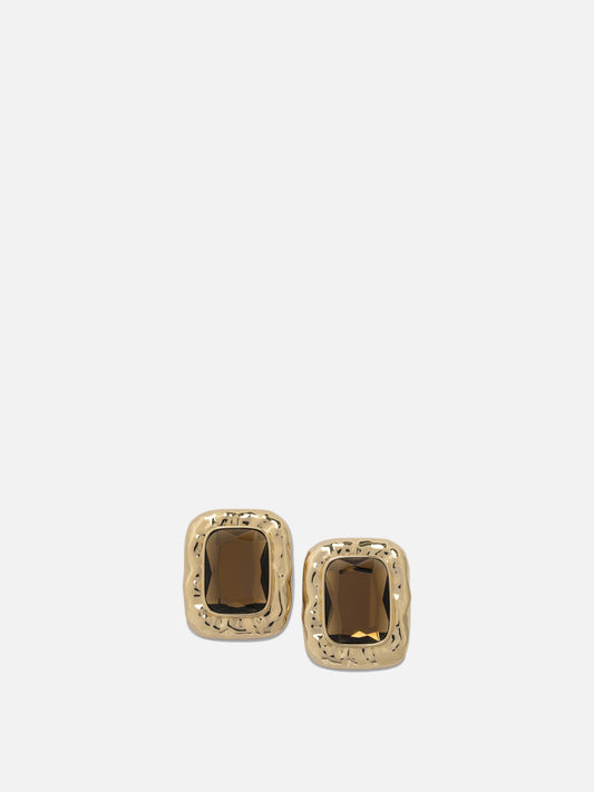 Earrings 100% brass  Gold - Self-portrait Women | PLP | VIETTI Online Store 
