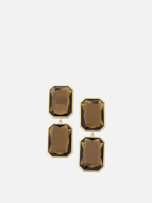 Earrings 100% brass  Gold - Self-portrait Women | PLP | VIETTI Online Store 
