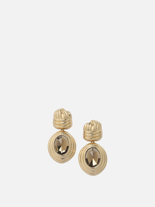 Earrings 100% copper  Gold - Self-portrait Women | PLP | VIETTI Online Store 
