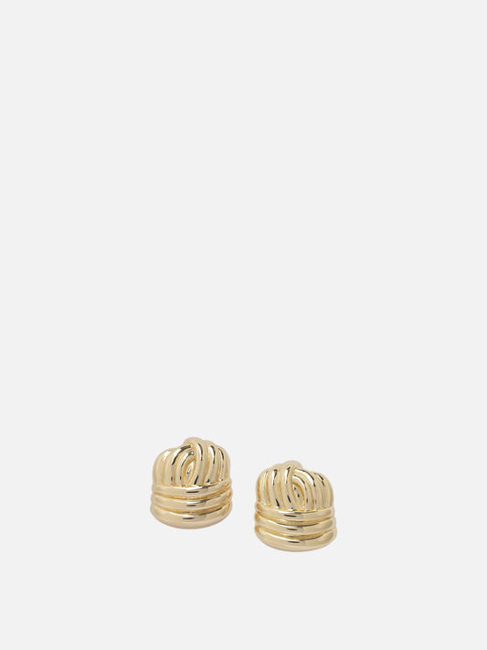 Earrings 100% copper  Gold - Self-portrait Women | PLP | VIETTI Online Store 
