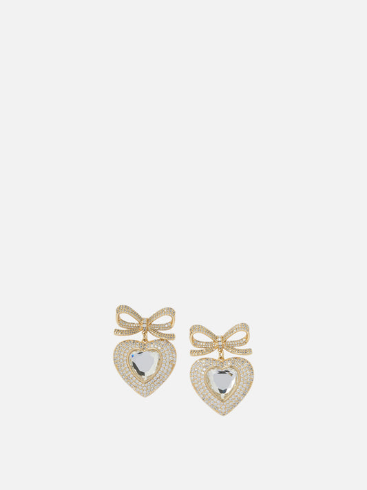 Earrings 100% copper  Gold - Self-portrait Women | PLP | VIETTI Online Store 
