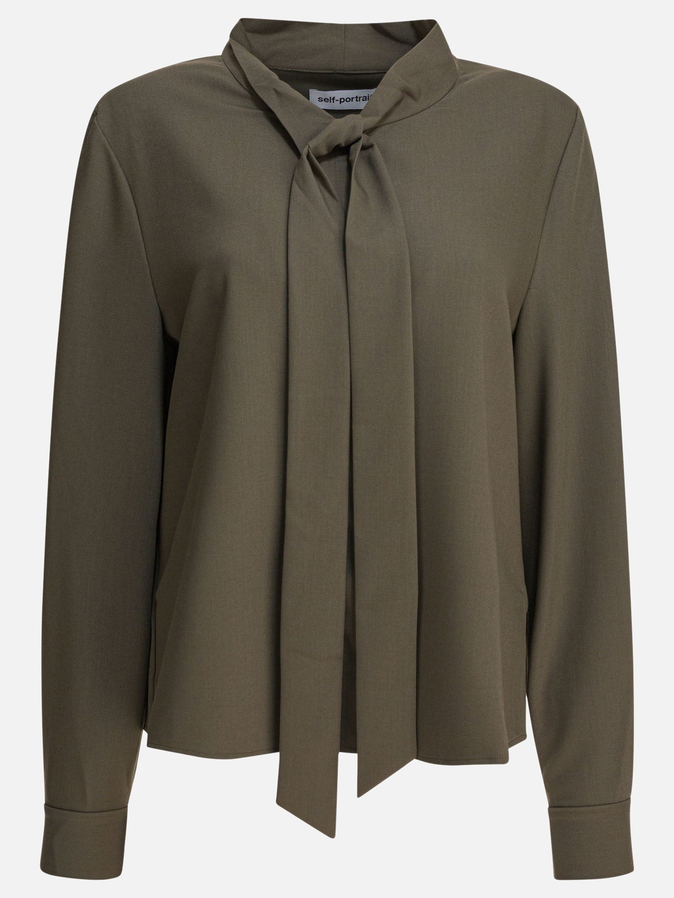 Blouses Solid colour  Green - Self-portrait Women | PDP | VIETTI Online Store | Zoom-Modal
