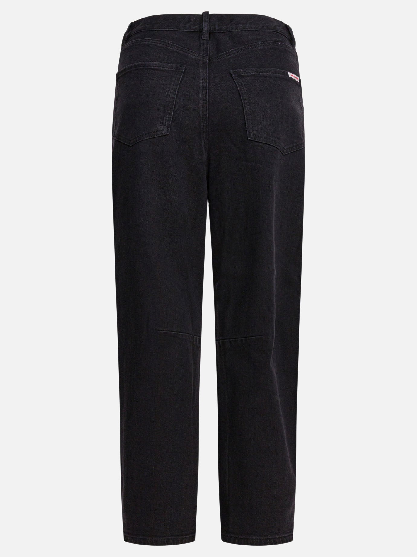 Wide-leg jeans Solid colour  Black - Self-portrait Women | PDP | VIETTI Online Store | thumbnail_2