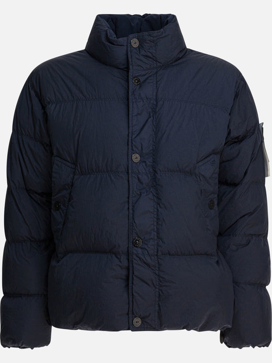Windbreakers Logo  Blue - Stone Island Men | PLP | VIETTI Online Store 
