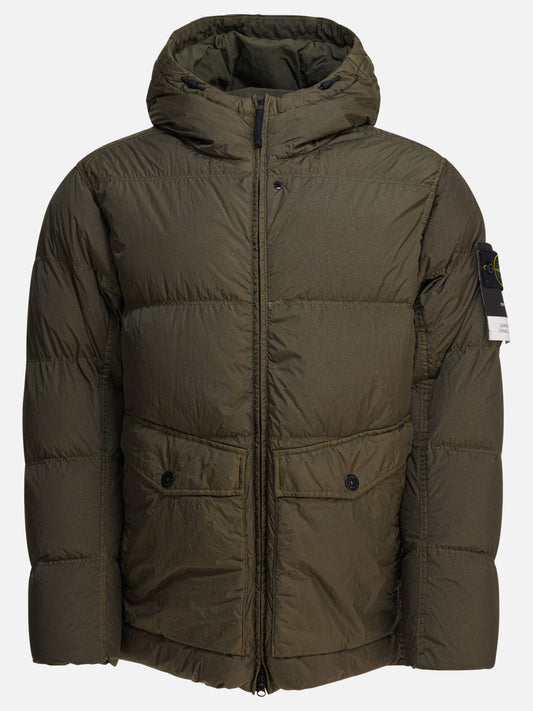 Stone Island Nylon resp down jacket 29246703_M Green 1