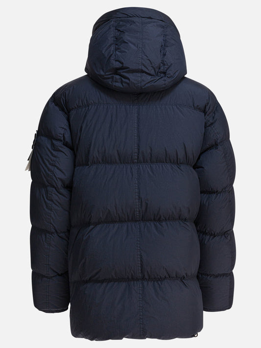 Down jackets Solid colour  Blue - Stone Island Men | PLP | VIETTI Online Store | 2

