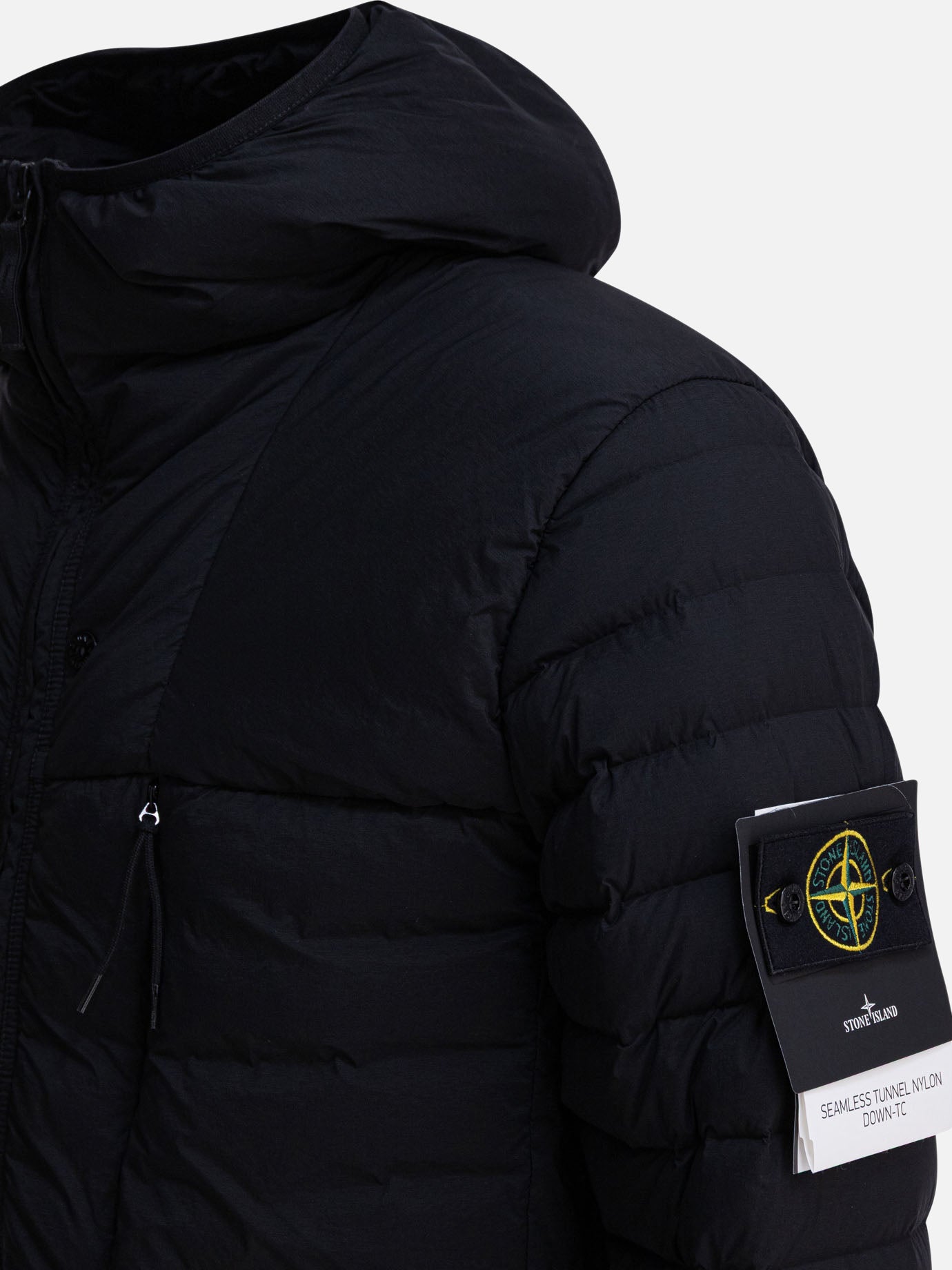 Down jackets Logo  Black - Stone Island Men | PDP | VIETTI Online Store | thumbnail_3