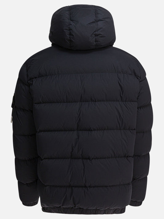 Stone Island Lightweight stretch nylon down jacket 22763938_M Black 2