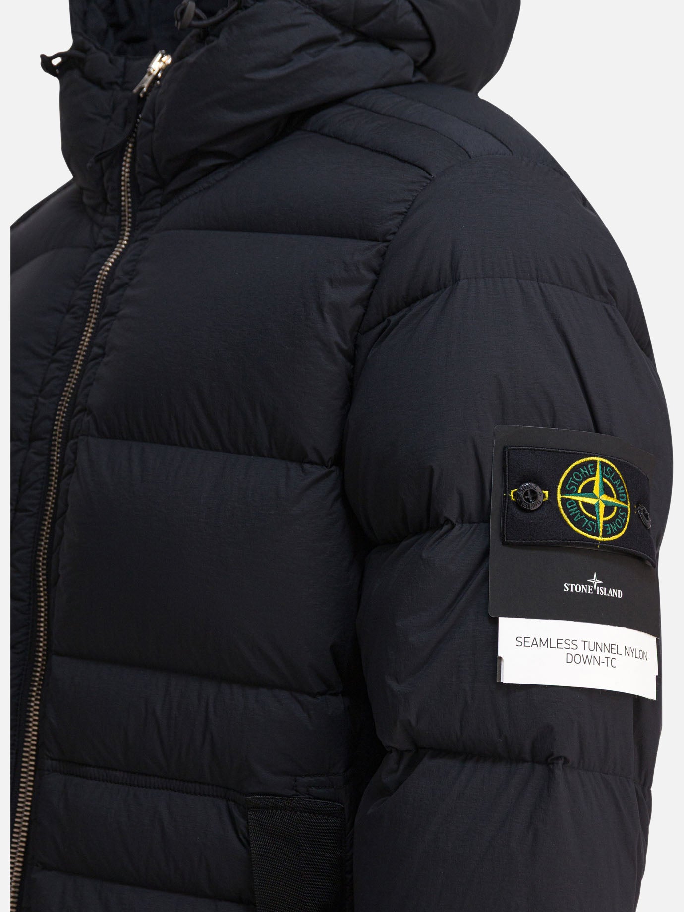 Stone Island Lightweight stretch nylon down jacket 22763938_M Black thumbnail_4