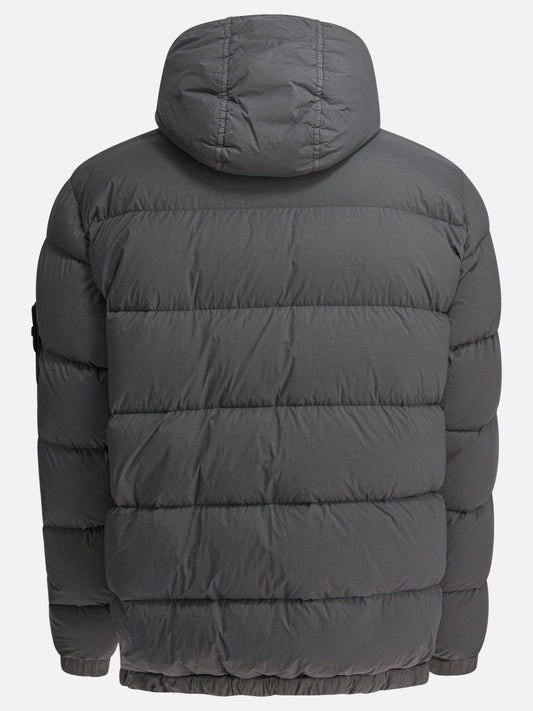 Stone Island Lightweight stretch nylon down jacket 23191950_M Grey 2