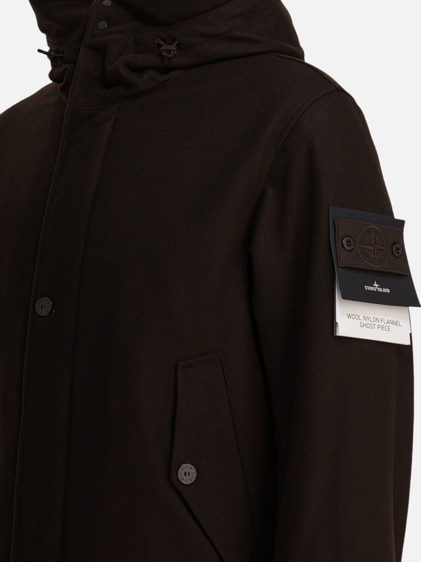 Parkas Logo  Brown - Stone Island Men | PDP | VIETTI Online Store | Zoom-Modal_4
