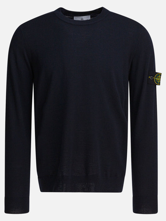 Stone Island RWS lightweight wool crewneck sweater 20907586_M Blue 1