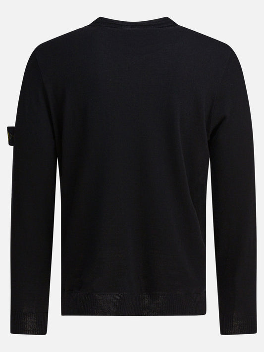 Stone Island RWS lightweight wool crewneck sweater 29016157_M Black 2