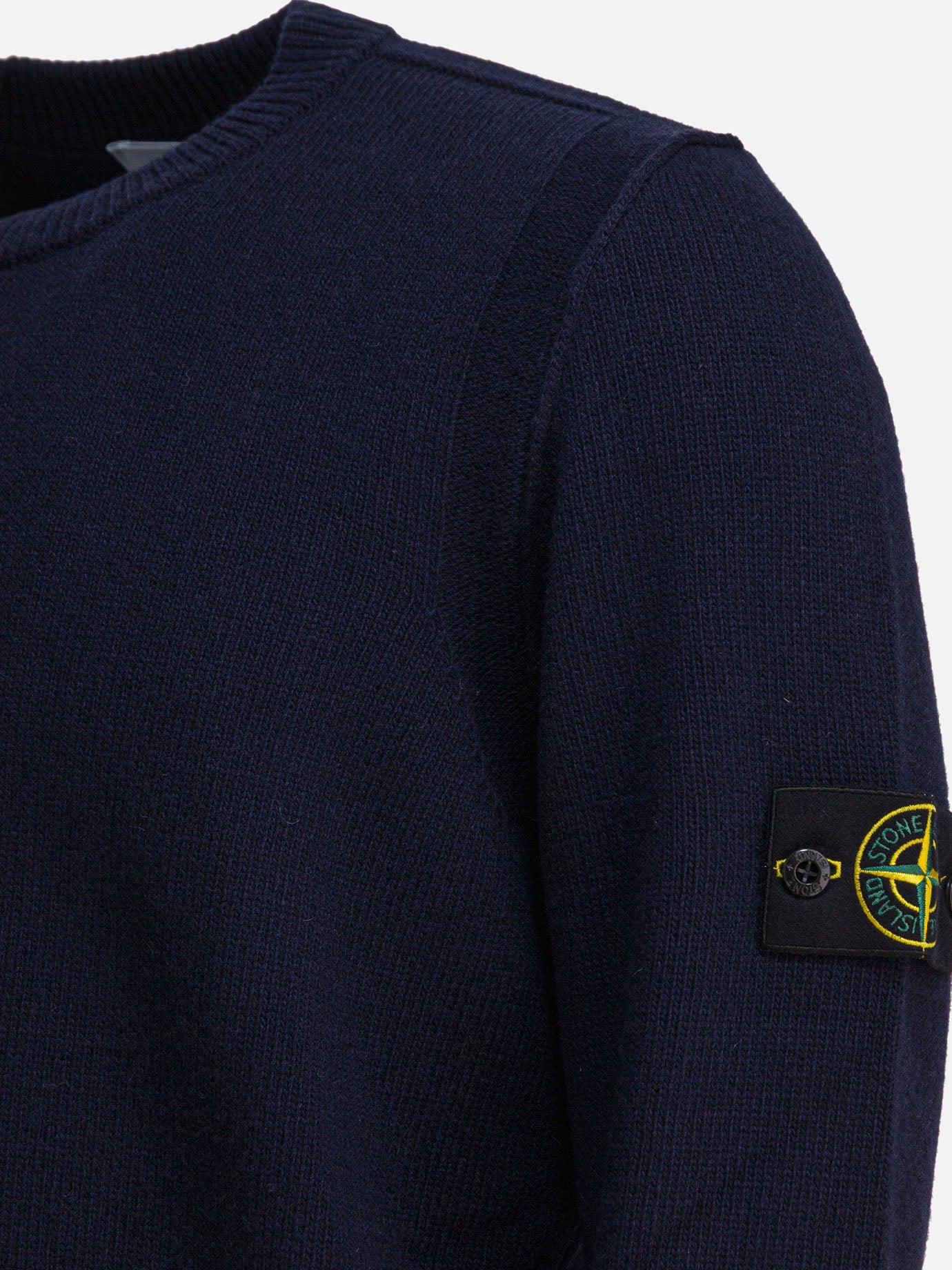 Stone Island Wool crewneck sweater 29358227_M Blue thumbnail_4