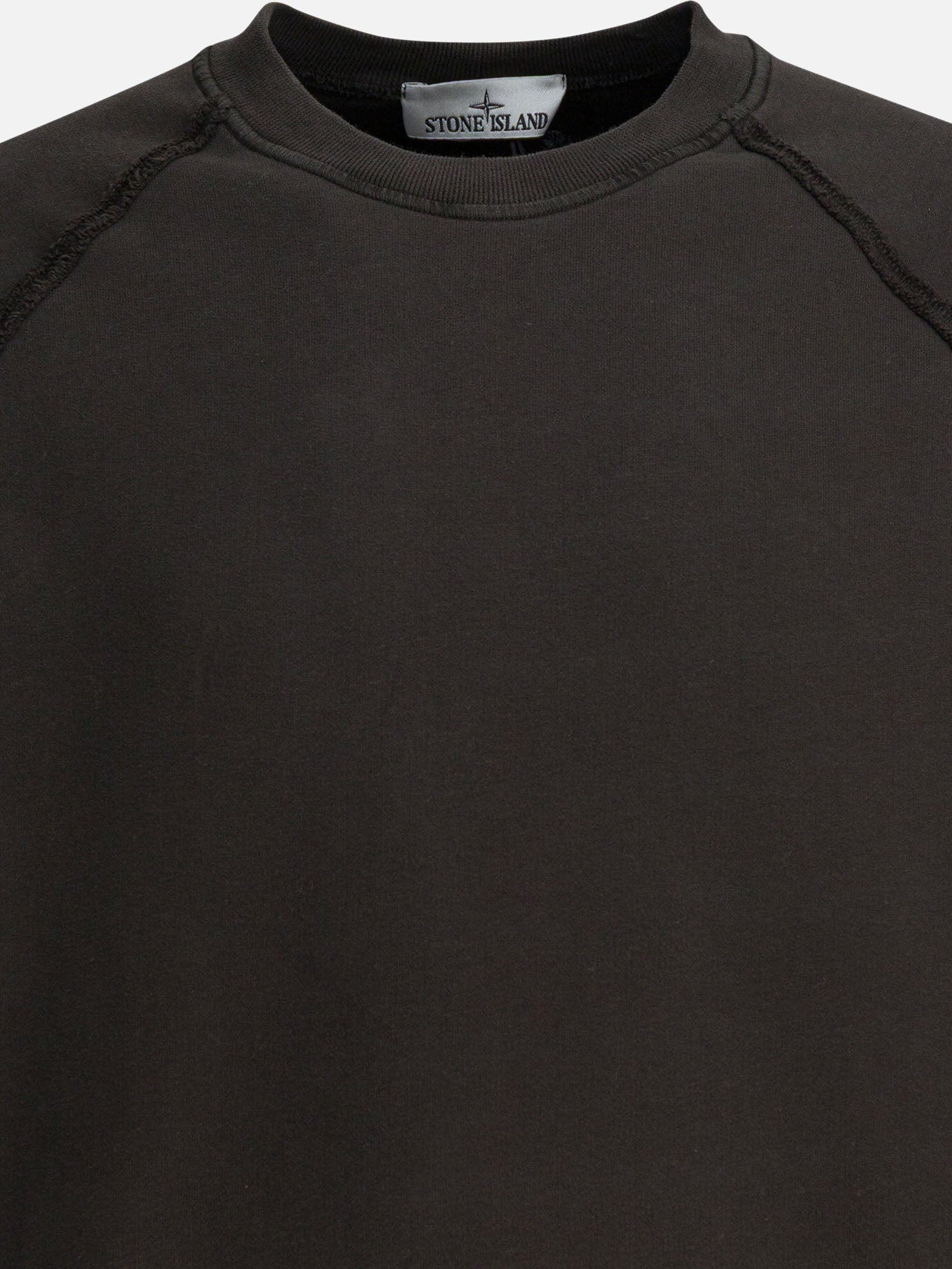 Crewnecks Logo  Grey - Stone Island Men | PDP | VIETTI Online Store | thumbnail_3