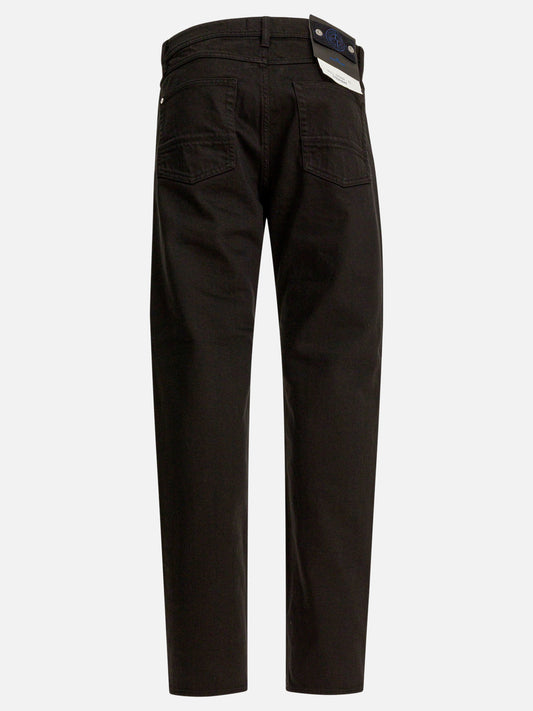 Leisure trousers Solid colour  Black - Stone Island Men | PDP | VIETTI Online Store | 2
