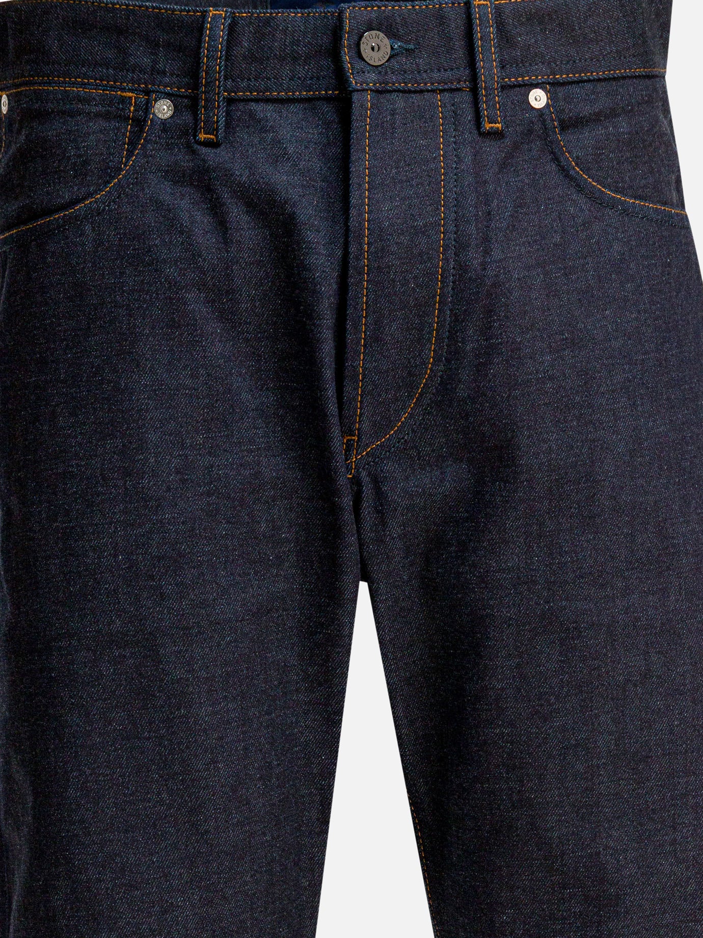 Straight-leg jeans Solid colour  Blue - Stone Island Men | PDP | VIETTI Online Store | Zoom-Modal_3
