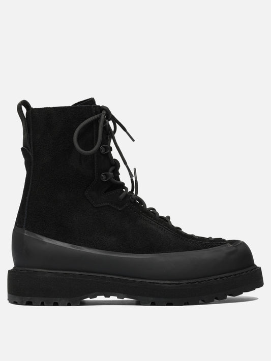Hiking shoes 100% calf leather - 100% rubber  Black - Stone Island Men | PDP | VIETTI Online Store 
