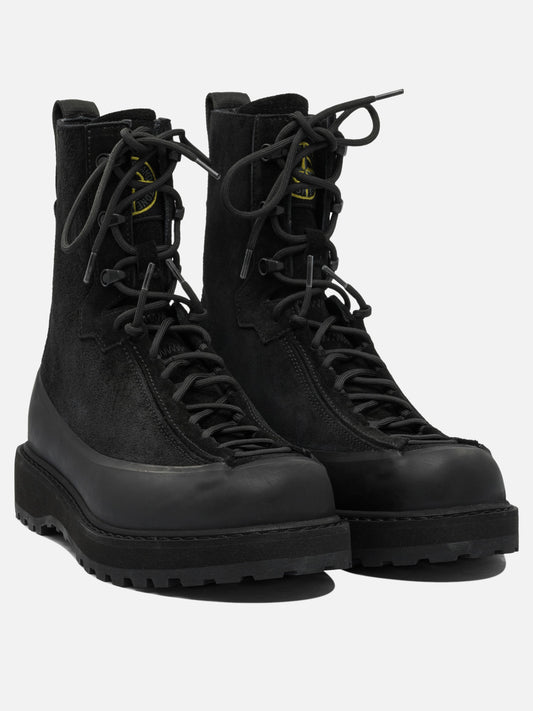 Hiking shoes 100% calf leather - 100% rubber  Black - Stone Island Men | PDP | VIETTI Online Store | 2
