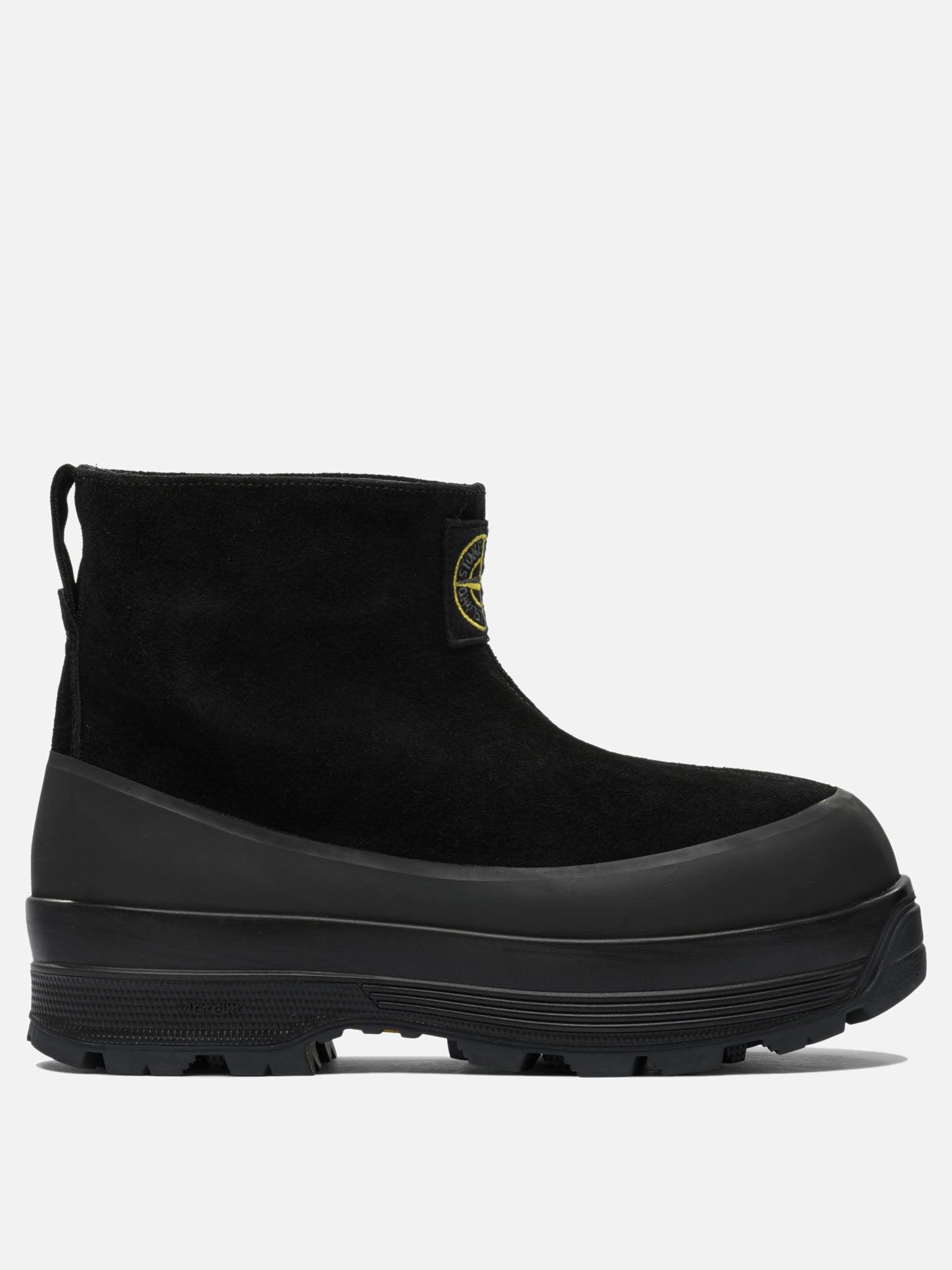 Rain boots 100% calf leather - 100% rubber  Black - Stone Island Men | PDP | VIETTI Online Store | Zoom-Modal_5
