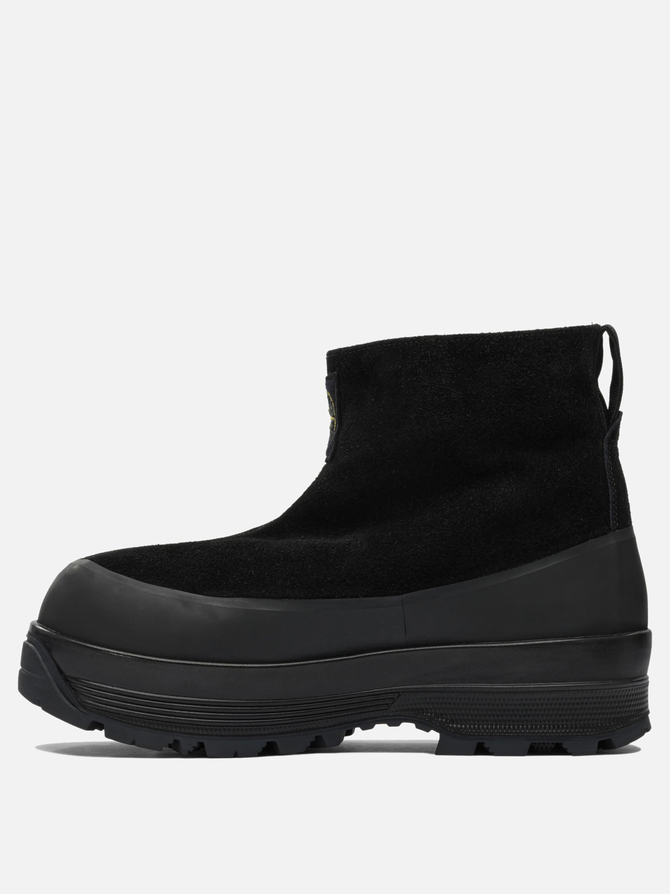 Rain boots 100% calf leather - 100% rubber  Black - Stone Island Men | PDP | VIETTI Online Store | Zoom-Modal_3

