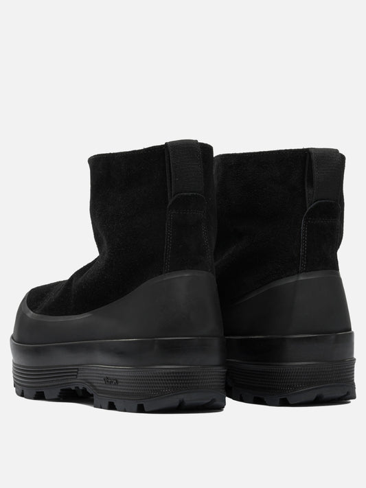 Rain boots 100% calf leather - 100% rubber  Black - Stone Island Men | PDP | VIETTI Online Store | 2
