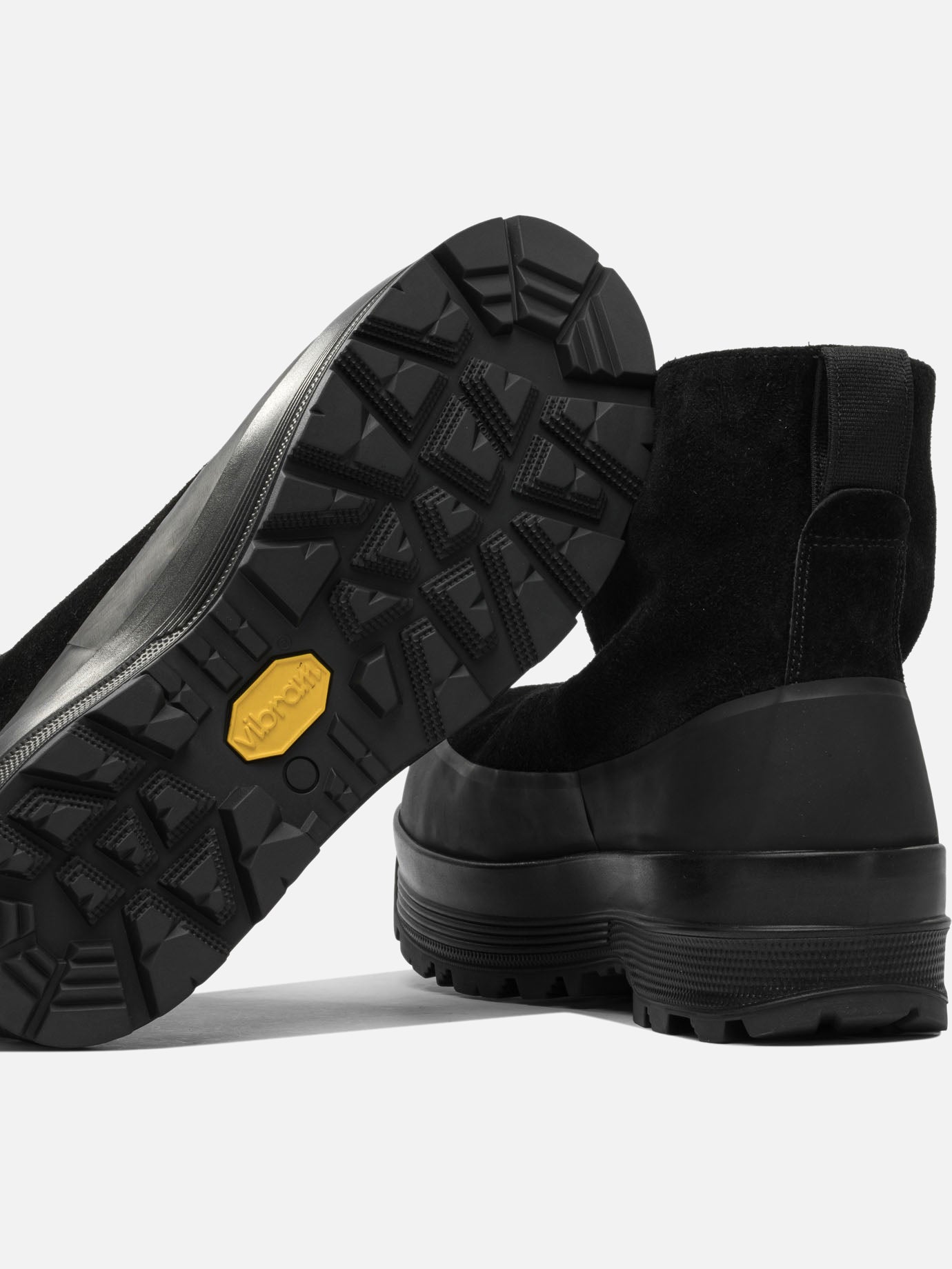 Rain boots 100% calf leather - 100% rubber  Black - Stone Island Men | PDP | VIETTI Online Store | thumbnail