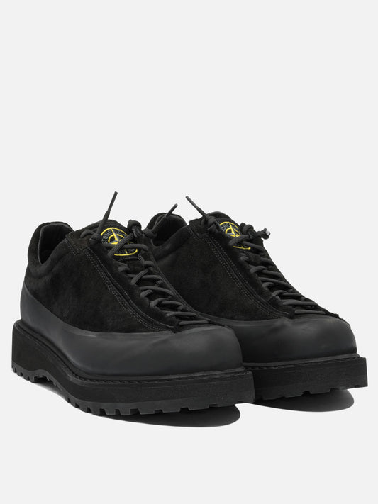 Hiking shoes 100% calf leather - 100% rubber  Black - Stone Island Men | PDP | VIETTI Online Store | 2
