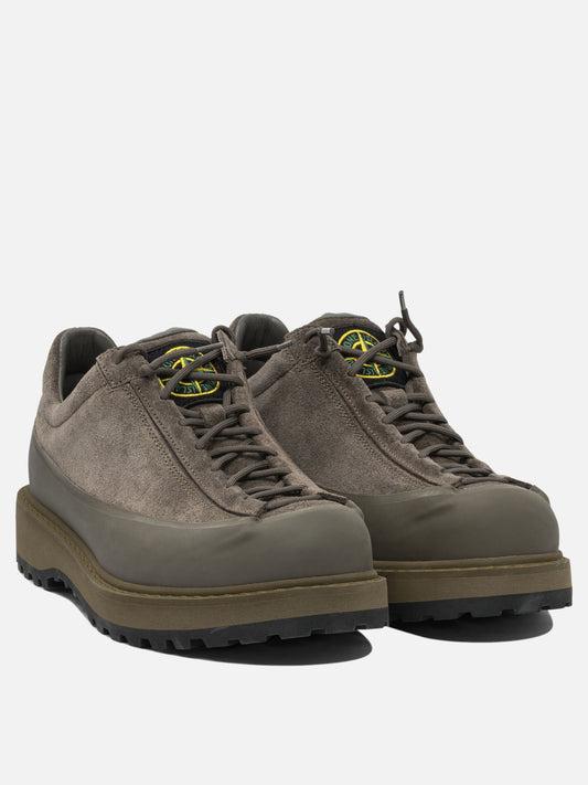 Hiking shoes 100% calf leather - 100% rubber  Green - Stone Island Men | PDP | VIETTI Online Store | 2
