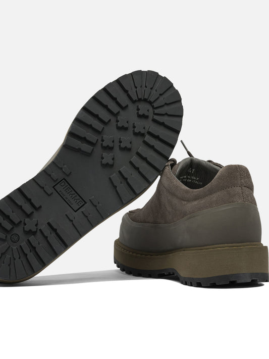 Hiking shoes 100% calf leather - 100% rubber  Green - Stone Island Men | PDP | VIETTI Online Store 
