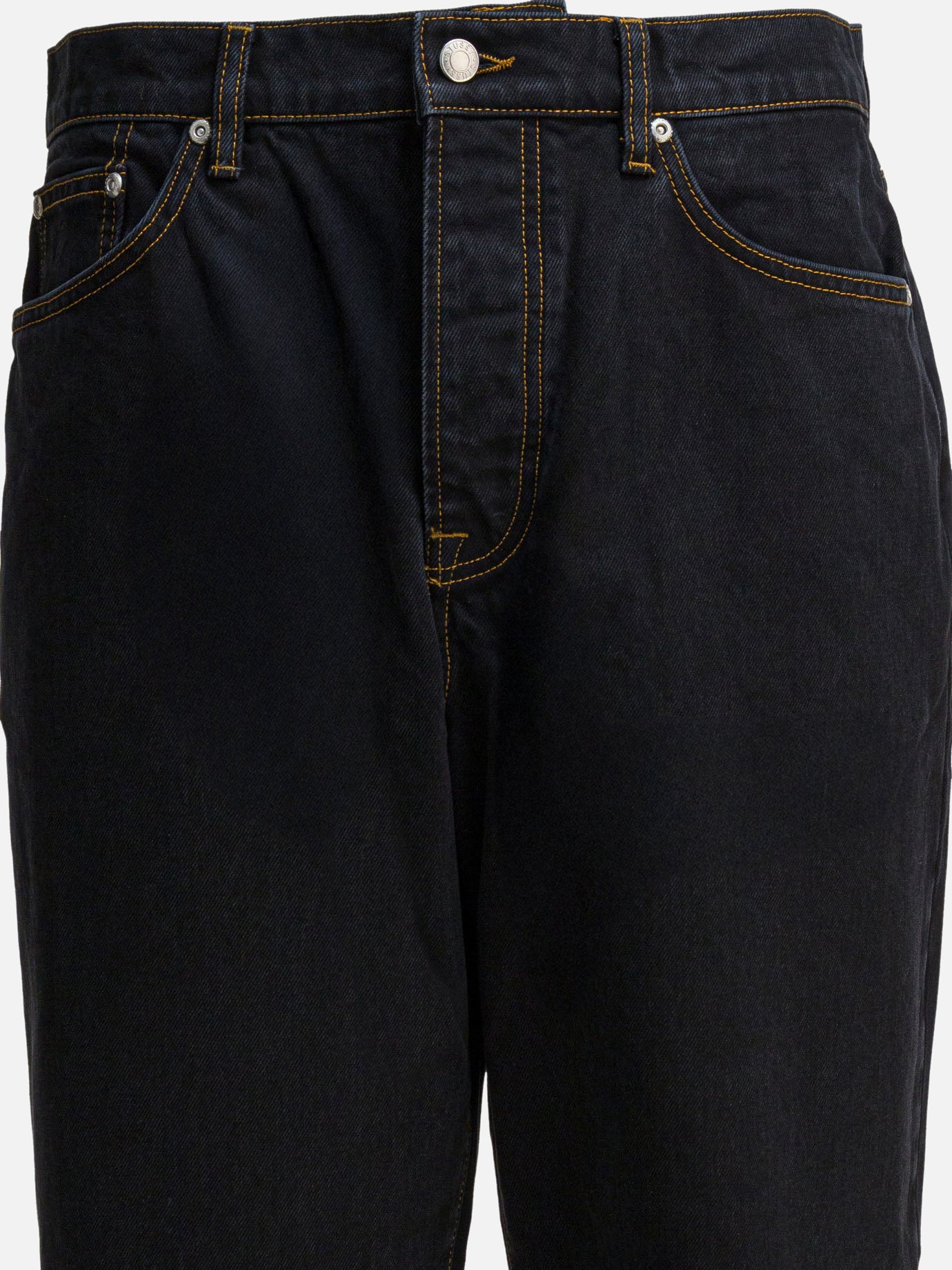 Straight-leg jeans Solid colour  Black - Stüssy Men | PDP | VIETTI Online Store | Zoom-Modal_3
