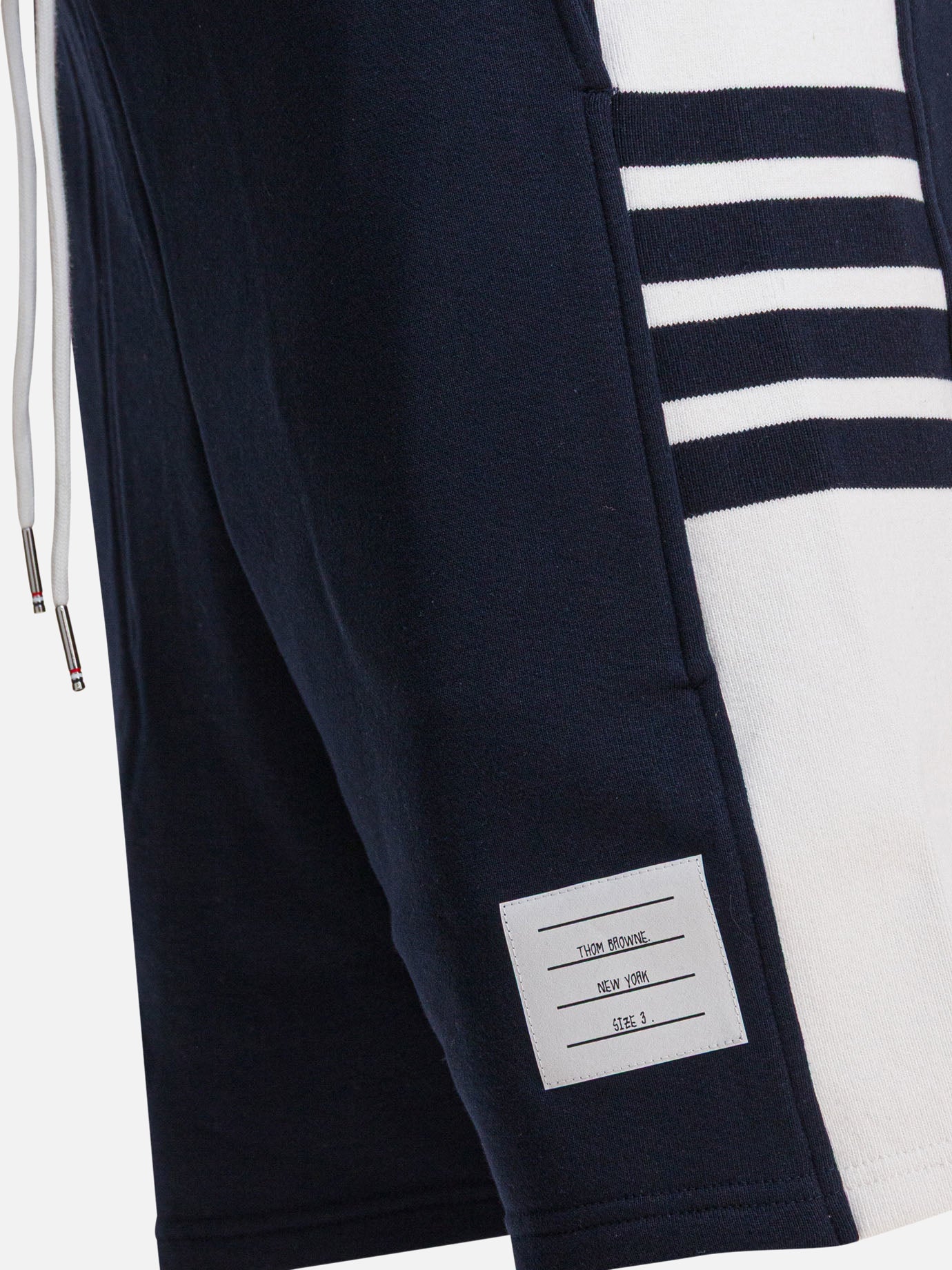 Sweat shorts Logo  Blue - Thom Browne Men | PDP | VIETTI Online Store | Zoom-Modal_4
