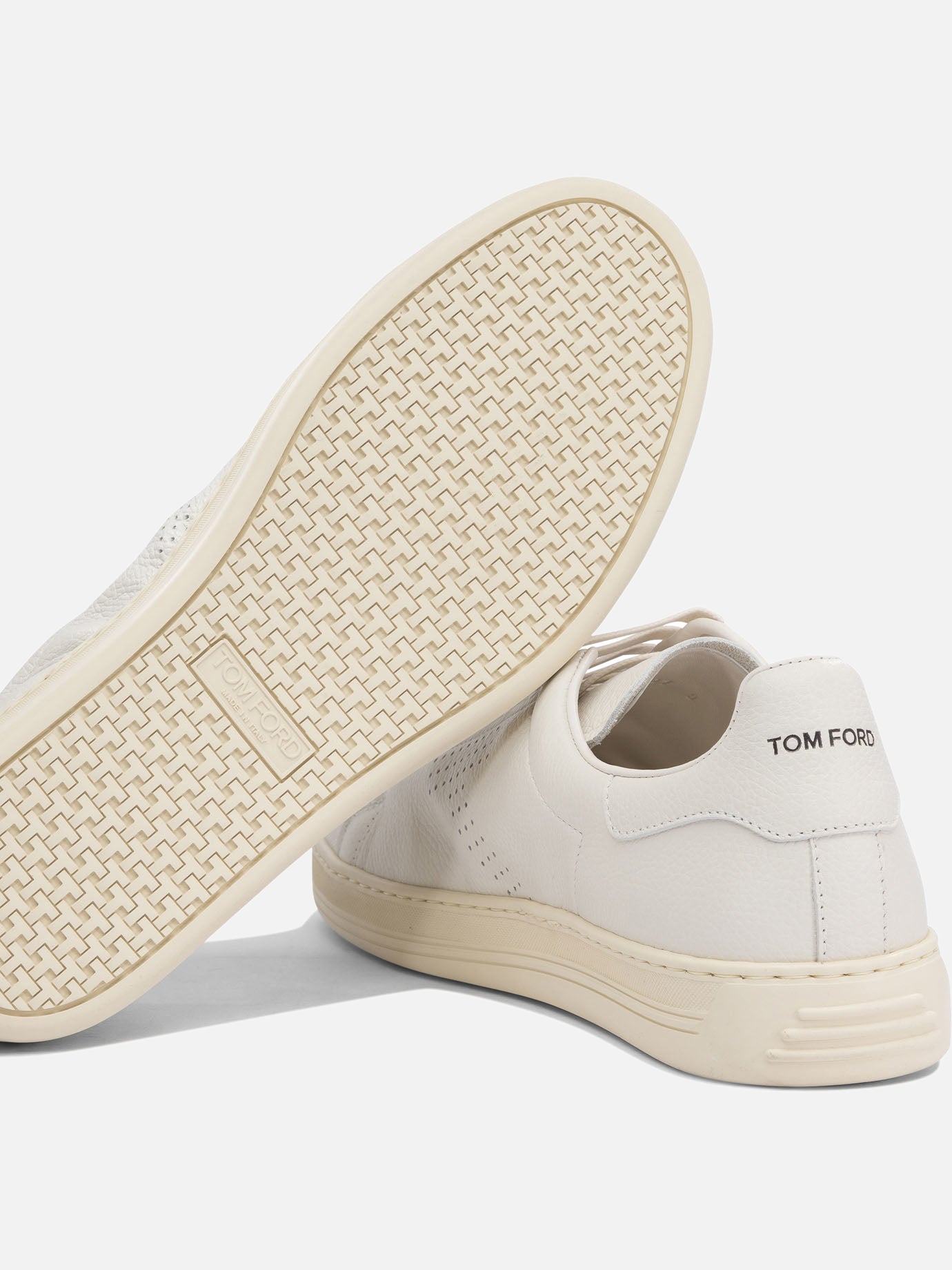 Low top sneakers 100% leather - 100% rubber  White - Tom Ford Men | PDP | VIETTI Online Store | Zoom-Modal_5
