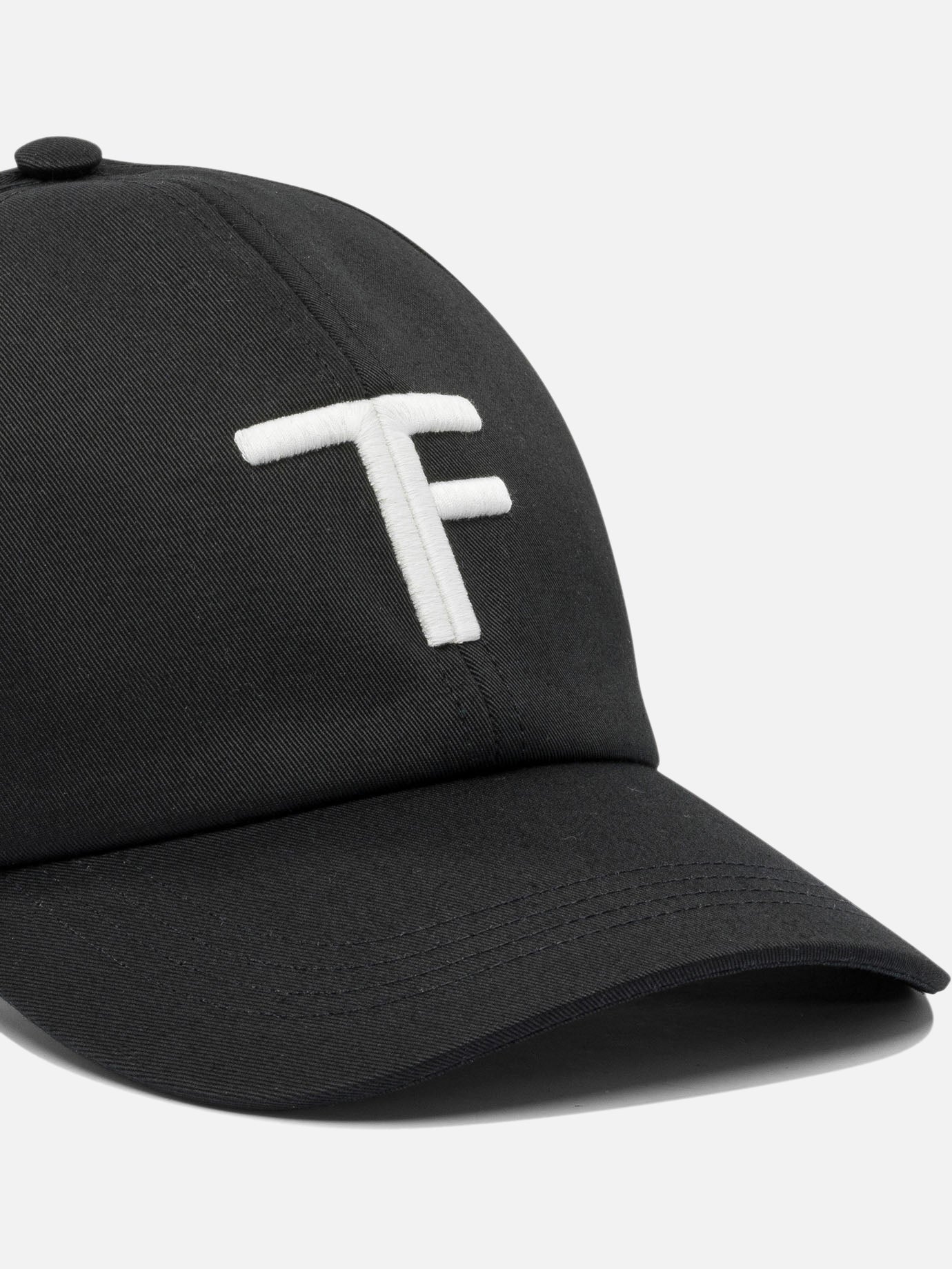Tom Ford Cotton trucker hat Black