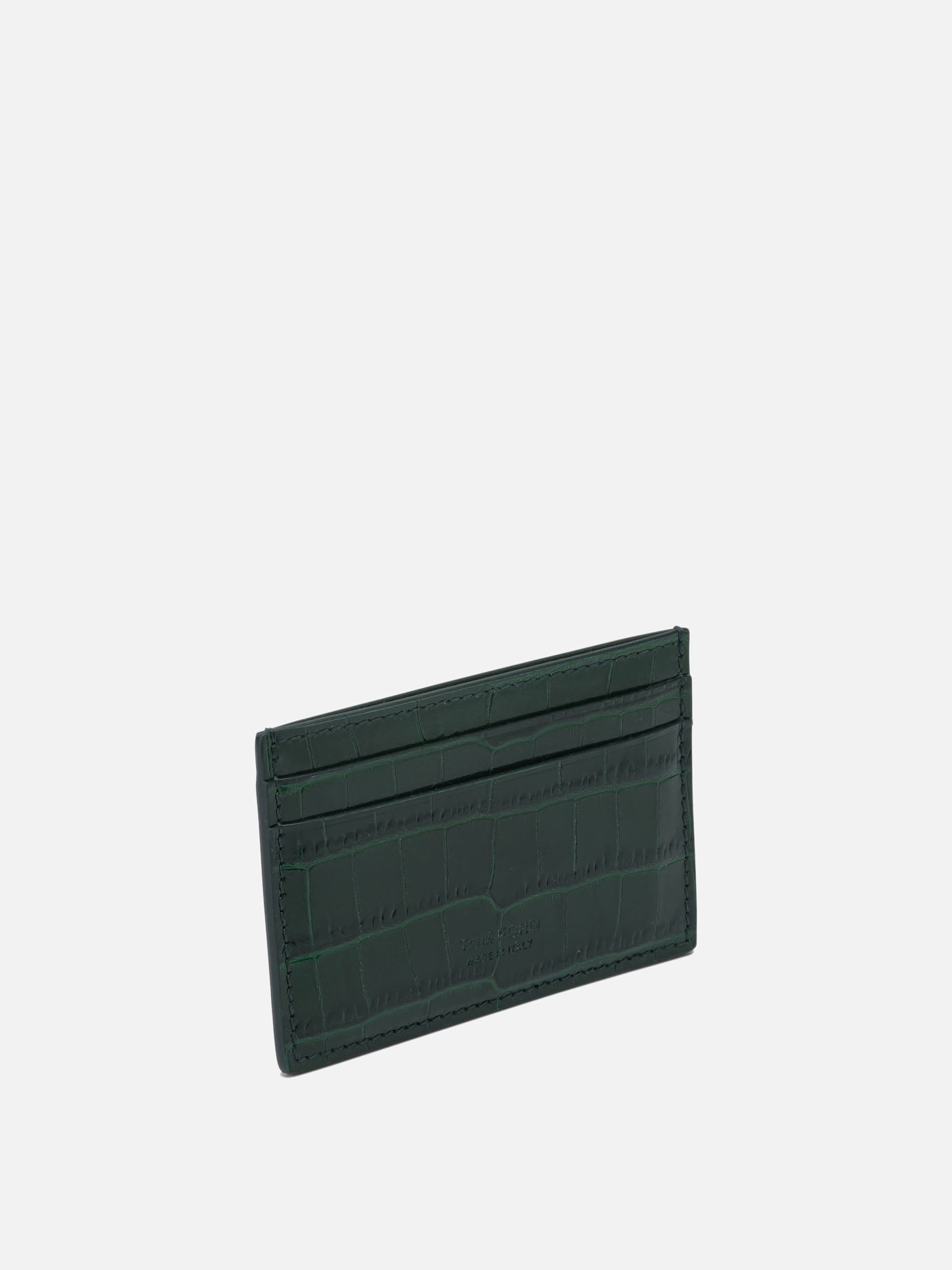 Card holders 100% calf leather  Green - Tom Ford Men | PDP | VIETTI Online Store | Zoom-Modal_2
