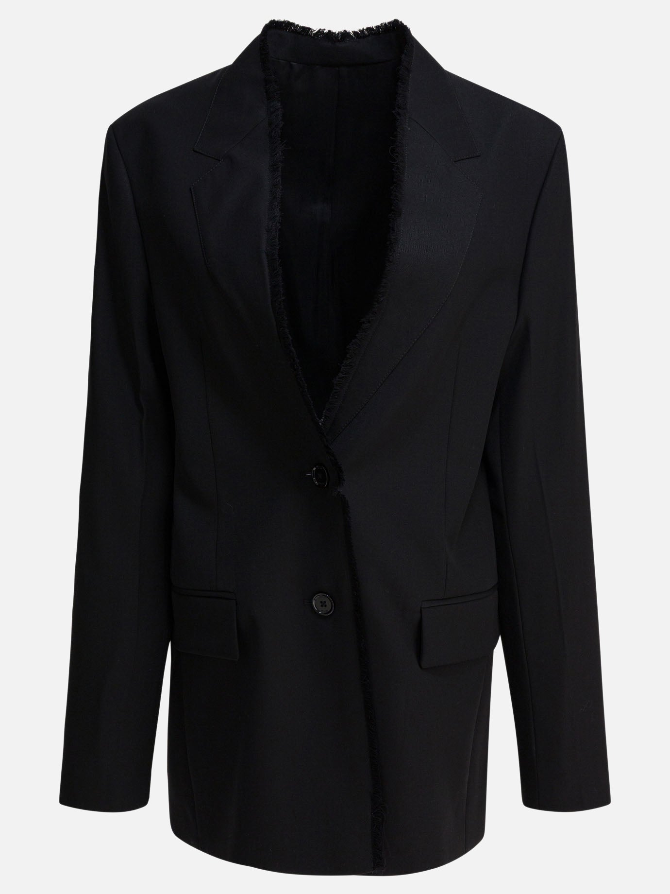 Blazers Solid colour  Black - Toteme Women | PDP | VIETTI Online Store | thumbnail