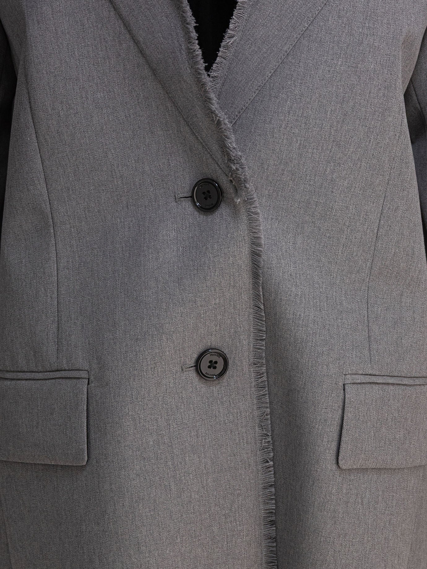 Blazers Solid colour  Grey - Toteme Women | PDP | VIETTI Online Store | thumbnail_3