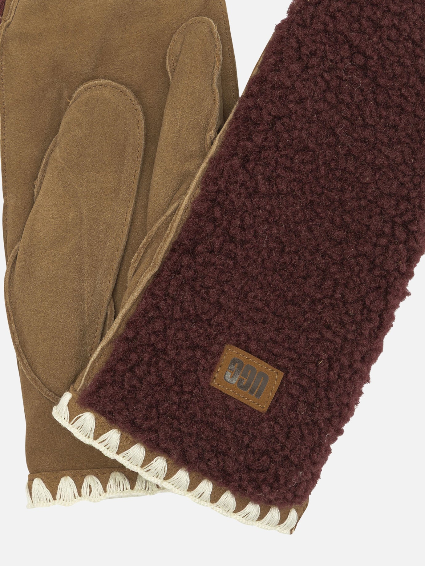Casual gloves 100% polyester  Bordeaux - Ugg Women | PDP | VIETTI Online Store | thumbnail_2