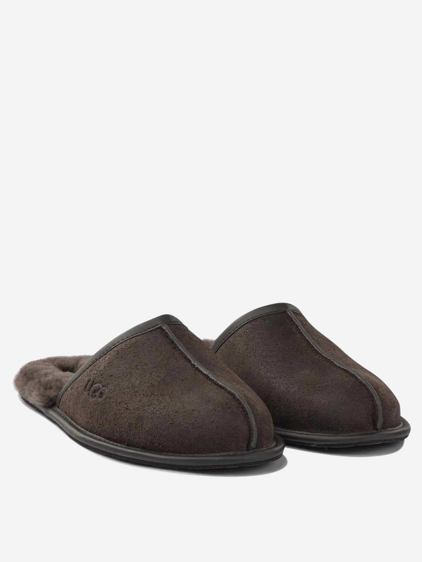 Slippers 100% leather  Brown - Ugg Men | PDP | VIETTI Online Store | Zoom-Modal_2
