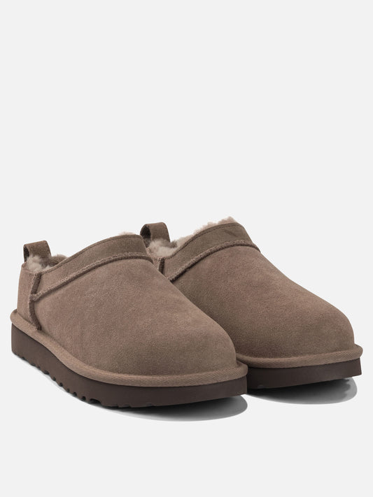 Pull-on boots 100% suede - 100% rubber  Grey - Ugg Women | PDP | VIETTI Online Store | 2
